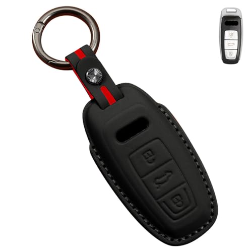 [LETINGFAR] L[P[X AEfB p X}[gL[P[X A6 A7 A8 Q7 Q8 L[Jo[ {v U[ Sʕی L[VF E-Tron 3-Tasten Autoschlussel Keyless ɓKp L[z_[ (u