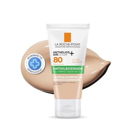 La Roche Posay La Roche-Posay Anthelios Airlicium Protetor Solar Facial Antioleosidade Com Cor 1.0 Controle De Oleosidade Efeito Matte Toque Limpo Ação Anti-Transferência Da Cor Cobertura
