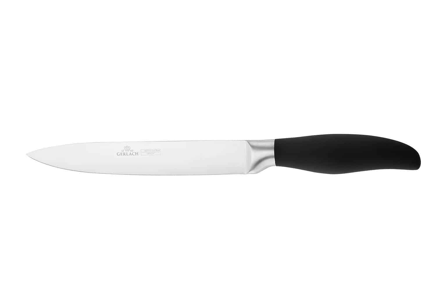Gerlach Style Plus Juego de Cuchillos de Cocina de 5 Piezas, Acero Inoxidable, Cuchillo de Chef, para Pan, para Verduras