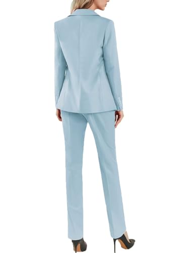 Women's 3 Piece Office Lady Business Suit Set Slim Fit Blazer Vest Pant One Button Pant Suits Set for Work2