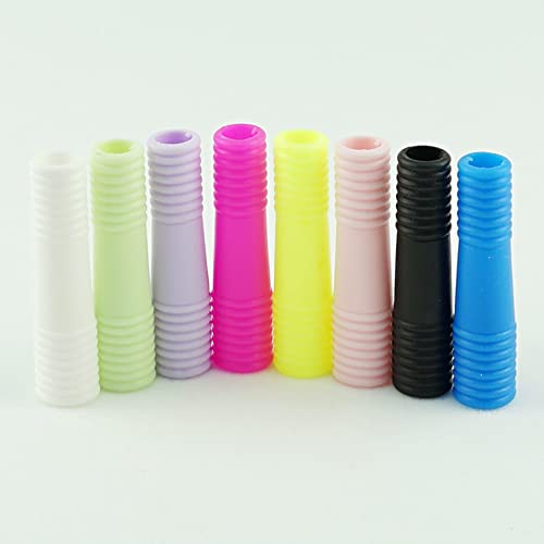 12 peças de capa protetora de silicone para cutícula de unhas, ferramentas de pedicure, tesoura de c