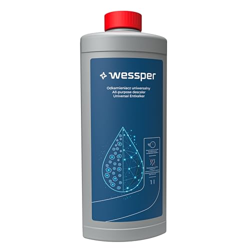 Wessper 1l Descalcificador para cafetera - Compatible con Marcas Delonghi, Dolce Gusto, Nespresso, Senseo