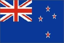 New Zealand Screen Print Polyester Flag 2 X 3 Ft. by Two Group