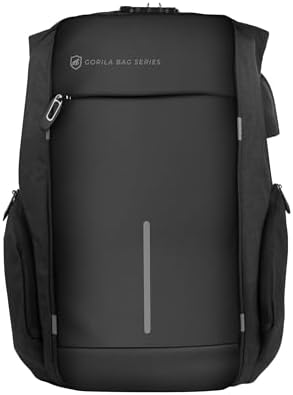 Mochila Casual Unissex Locker 22 Litros com Cadeado padrão TSA An...