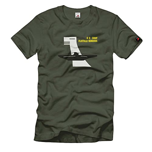 T-shirt marine allemande U-Boot #1650 l'esprit des grands océans