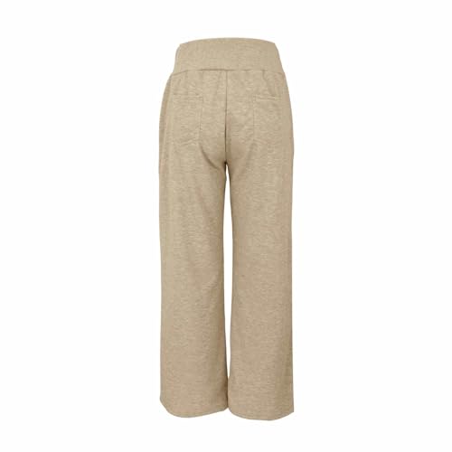 Girls Wide Leg Sweatpants Drawstring Kids Baggy Straight Leg Track Pants Oversized Casual Plain Pockets Joggers3