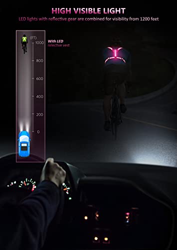 Ylzzrs LED Reflective Vest Running Gear - Image 3