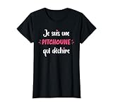 pitchounette cambo Je suis une Pitchoune d'amour. Cadeau saint valentin Pitchoune. Cœur amour maman Surnom Pitchoune femme. Amour Prénom Pitchoune qui déchire Surnom Pitchoune
