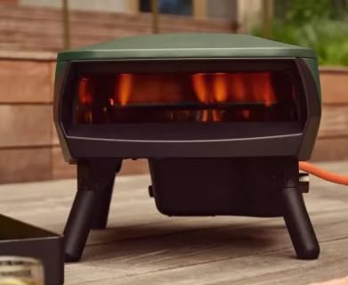 Piec do pizzy gazowej WITT MAŁY OBROTOWY model 16" zielony