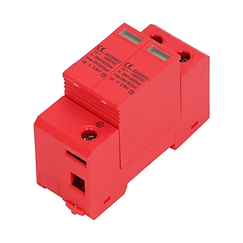 Protective Device 40Kv Protector 1000Vdc Pv Red Voltage Protector House Protector Protector Ground Fault Circuit Interrupters (2P)