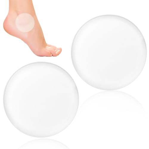 2 Pièces Gel Pads De Protection Malleole, Protège Chevilles Doux Contre Douleurs Et Ampoules, Bandage Cheville Pour Soulager La Pression, Idéal Patinage, Hockey, Ski, Randonnée. Réutilisables