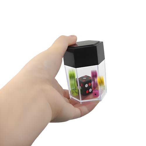 Duże małe kostki sześciokątne - magiczna sztuczka magiczna trick iluzja złudzenie