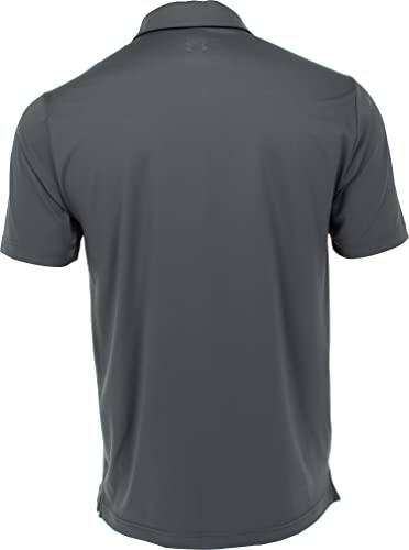 Under Armour New Mens 2021 T2 Green Golf Polo Pitch Grey Large3