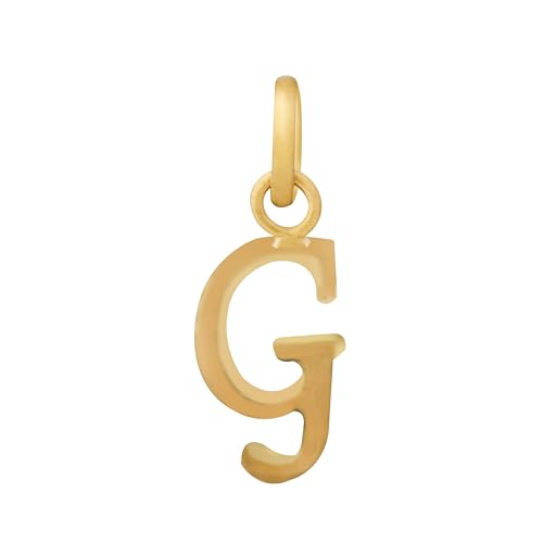 Image of Bangalore Refinery 22kt (916) Purity Gold Alphabet Pendants