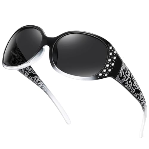 Image of HAOLOTA Polarized Sunglasses for Men Women Designer Driving Glasses Lightweight UV400 Protection