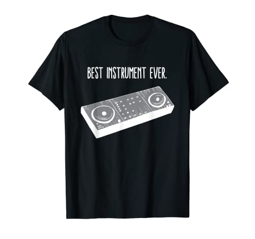Dj Mezclador Controlador Dj Set Equipo Gear Giradiscos DJ Camiseta