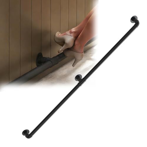 Barre de pied escalier en acier inoxydable pour sécuriser le loft
