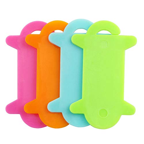 NX Garden Winding Plate Board 20PCS Mini Size Colorful Durable Plastic Thread String Winder Plate Bobbin for Embroidery Craft