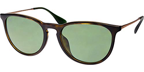レイバン サングラス RAYBAN ERIKA:エリカ ハバナ グリーン rb4171f 6393 2 54 アジアンフィット 並行輸入品