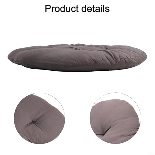 Panier suspendu rond pour une relaxation lecture au balcon - 6