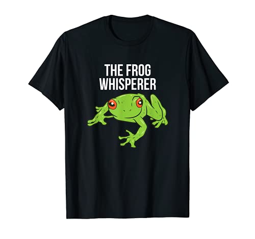 The Frog Whisperer Divertido regalo para amantes de las ranas Camiseta