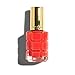 Produktbild L'Oréal Paris Color Riche Le Vernis Nagellack mit Öl in Rot/Pflegender Farblack in Kirschrot mit Glanz-Effekt /# 440 Cherie Macaron / 1 x 14ml