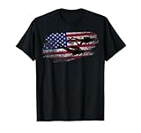 Buceo Bandera Americana Buceo Abajo Buceo Bandera Submarina Camiseta