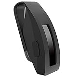 HQzon Compatible Clip Replacement for Fitbit Inspire & Fitbit Inspire HR Fitness Tracker , Made of Soft Comfortable Silicone (Clip-Black)