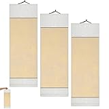 4. Papier de haute qualité : Fabriqué en papier de riz de qualité supérieure, ce rouleau offre une excellente capacité d’absorption, idéal pour l’encre et les aquarelles. La texture du papier permet une application fluide et uniforme, assurant que vos œuvres restent nettes et détaillées sans bavures. La solidité des rouleaux, maintenue par des bâtons en bois, garantit une utilisation facile et agréable.