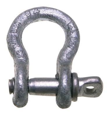 419 7-8 Inch 6-1-2T Anchor Shackle W-Screwpin