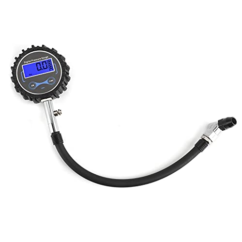 Digital Tire Pressure Gauge, 200PSI Tire Pressure Monitoring LCD Digital Display 4 Units for Car Auto Motorcycle by Fydun - Used condition - Image 2