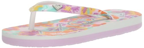 Roxy Girl's Pebbles Flip Flop Sandal