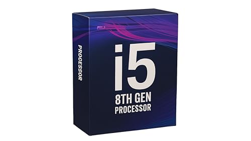 Image of Core i5 8th Gen Desktop Processor, 6 Cores, 6 Threads, 9MB Cache, Upto 4 GHz, LGA 1151 Socket with Fan [ 1 Year Replacement Warranty ] | CPU