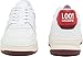 Lacoste Men's L001 Set Sneaker, Off White/Red, 10.5