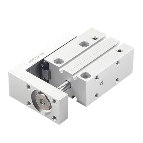 Cylindre pneumatique HLH16 de précision contre le jeu axial