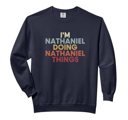 Nathaniel Name Nathaniel Personalized Name First Given Comfort Colors Adult
