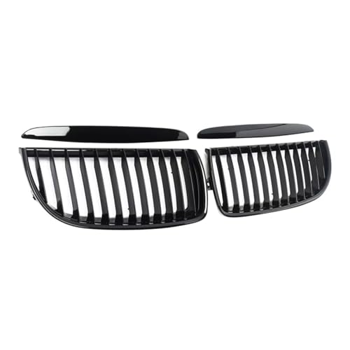 Calandre avant de style Racing pour BMW E90 E91 2005-2008 couvercle d'évent capot noir mat