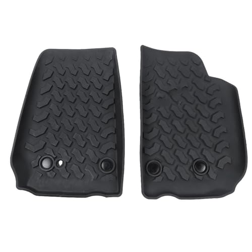 Tapis en caoutchouc antidérapant Jeep Wrangler JK étanche arrière - 2