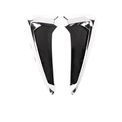 Autocollants de ventilation latérale voiture aileron garde-boue requin argent pour Bmw