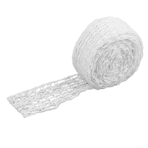 Niceminiwall Red elástica para jamón, rollo de carne, envoltura de cocina, 18 agujeros de poliéster, apta para alimentos, hilo de carnicero ahumado, para curado de carne de res y cerdo (5 m)