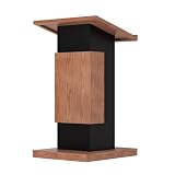 LayBurst Podium Stand with Lockable Wheels