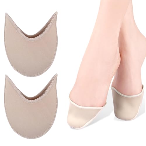 ZXUPOI Ballet Dance Toe Protecteur Semelles Demi-tampons Toe Chaussures Foot Care Protection D’Orteils Pad