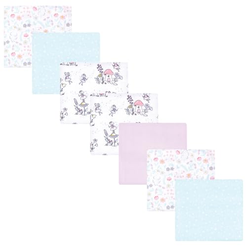 Image of Luvable Friends Little Treasure Flannel Receiving Blankets 7pk
