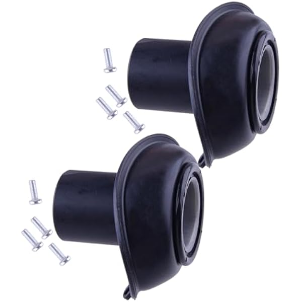 [Replacement] 2 Sets Motorbike Carburetor Vacuum Piston Membrane Plunger Diaphragm Part Fit for Honda XL650V XL 650 V for Transalp 2000-2006 KSJFEQS