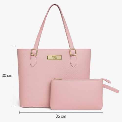 Bolsa Feminina Grande Sacola Shopping Willibags (Rosa)