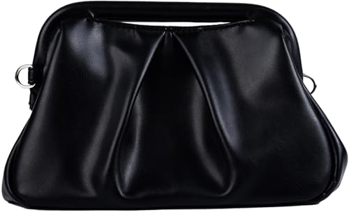 Image of Evening Bag Clutch Purse for Women Top-handle Clutch Bag Detachable Chain Crossbody Bag Party Wedding Handbag