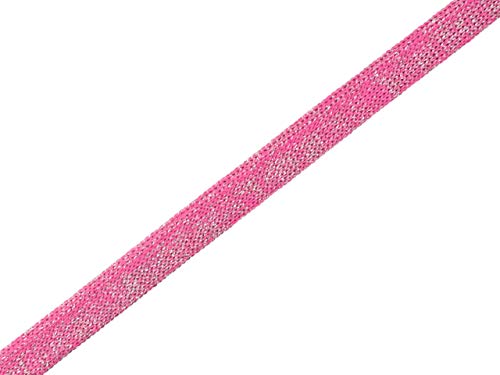 Albstoffe Cordon Plat et Hoodiekortensia Argenté 12 mm 1 m