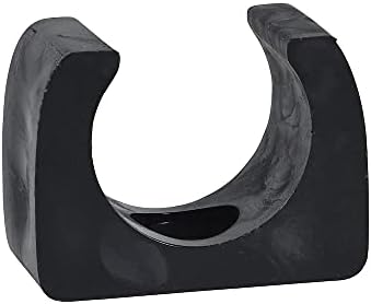 10 X 20mm Black Pvc U Clip Conduit Push In Saddle
