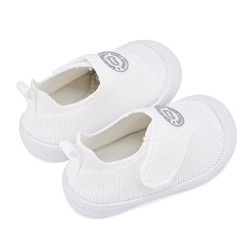 Image of BMCiTYBM Baby Shoes Infant Boy Girl First Walker Shoes Toddler Walking Shoes Lightweight Non-Slip Sneakers for 6 9 12 18 24 Months