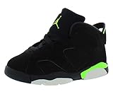 Nike Toddler Jordan 6 Retro (Td) Electric Green, Black/Electric Green, 5C